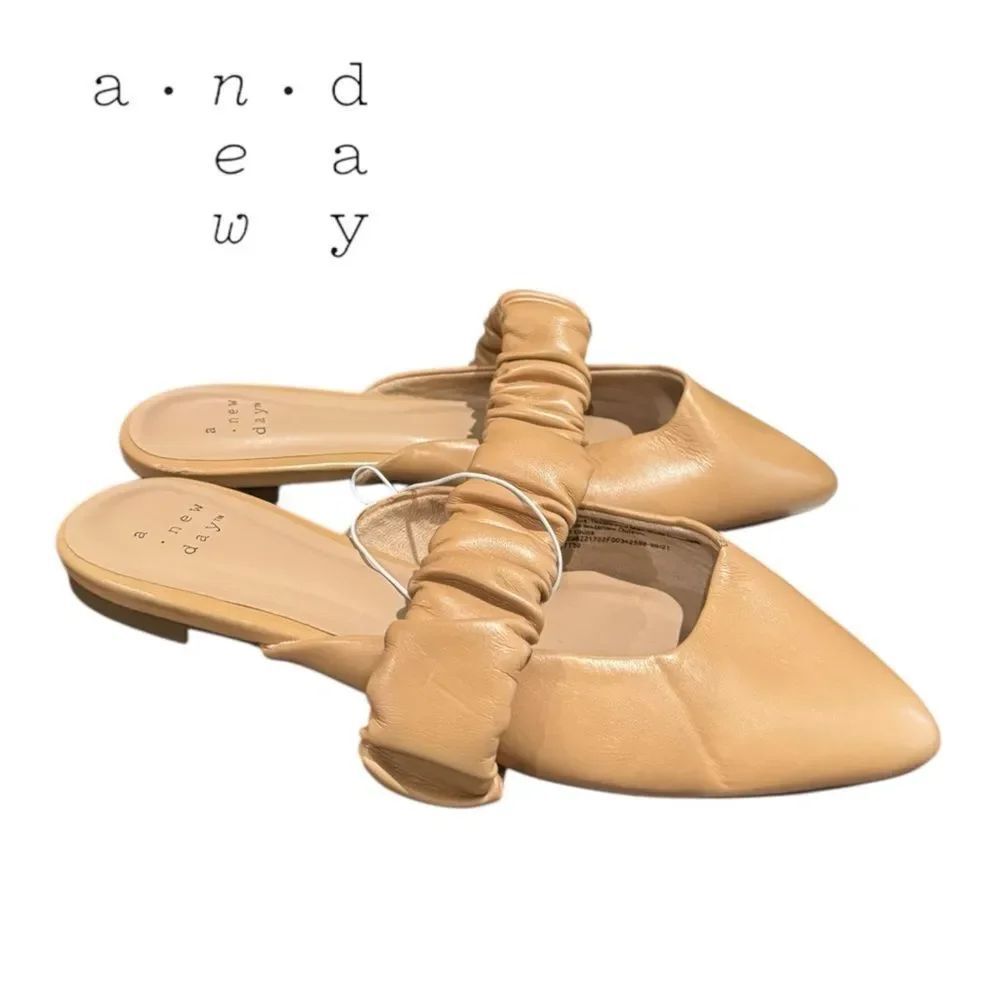 NEW A New Day Women's Celeste Slide Mules 6 6W